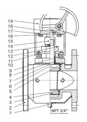 ASTM A352 LCC Jacketed Plug Valve, API 6D, 15 IN, 600 LB