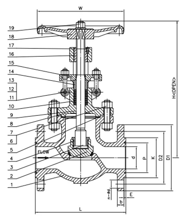 Carbon Steel Globe Valve, BS 1873, A216 WCB, 6 IN, CL600, RF