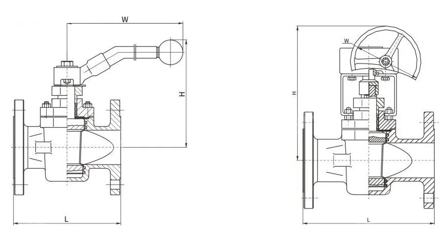 SS 904L Sleeved Plug Valve, API 6D, API 599, 8 IN, CL600, RF