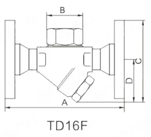 ASTM A743 CA40F Thermodynamic Steam Trap, 1 Inch, 150 LB, RF