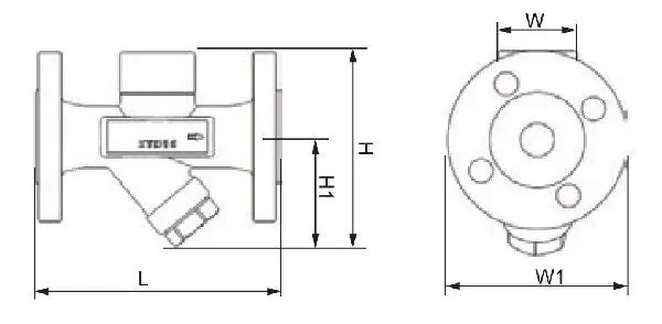 Carbon Steel Thermodynamic Steam Trap, ASTM A105, DN25, PN16