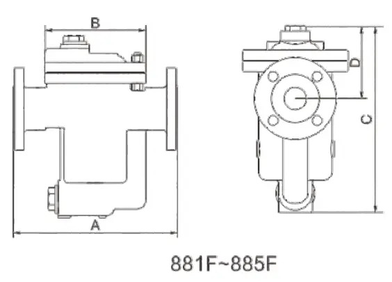 Inverted Bucket Steam Traps, Carbon Steel, WCB, DN25, PN16