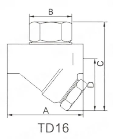 Thermodynamic Steam Traps, A351 CF8, 1/2 IN, CL150, Threaded