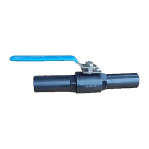 2-piece Ball Valve with Nipples, ASTM A105, 1 Inch, 2000 PSI
