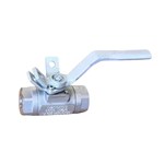 3000 WOG Ball Valve, ASTM A182 F316, 1/2 Inch, 3 Piece, FNPT