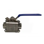 3PC Floating Ball Valve, BS 5351, A182 F304, 1/2 IN, CL800