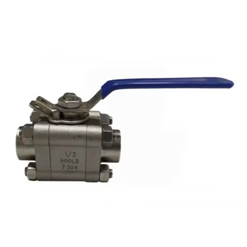 3PC Floating Ball Valve, BS 5351, A182 F304, 1/2 IN, CL800