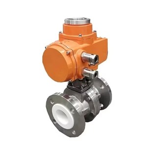 ABS CE Electric Actuator Pn16 Pn25 Stainless Steel Ss Wcb Flange Ball Valve