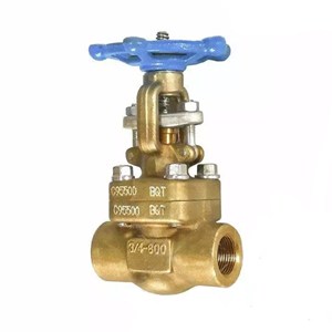 Aluminum Bronze Gate Valve, API 602, C95800, 3/4 Inch, CL800