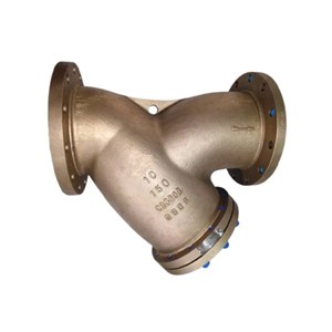 Aluminum Bronze Y Strainer, ASME B16.34, C95800, 10 IN, CL150