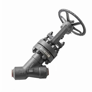 API 602 Y-type Globe Valve, ASTM A105N, DN50, PN400, BW Ends