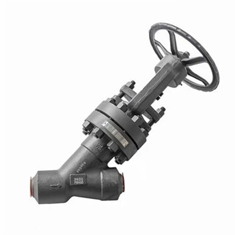 API 602 Y-type Globe Valve, ASTM A105N, DN50, PN400, BW Ends