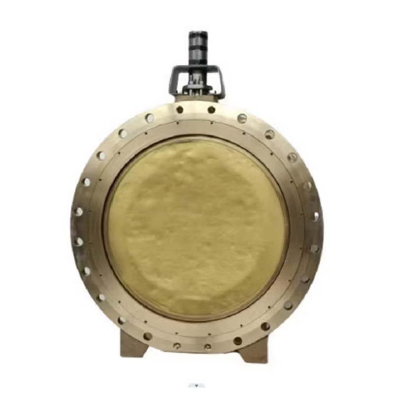 API 609 Double Offset Butterfly Valve, C95800, 32 IN, 150 LB