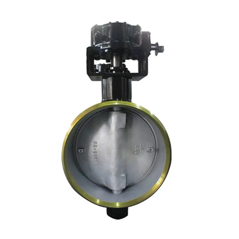 API 609 Triple Offset Butterfly Valves, WCB, DN800, PN25, BW