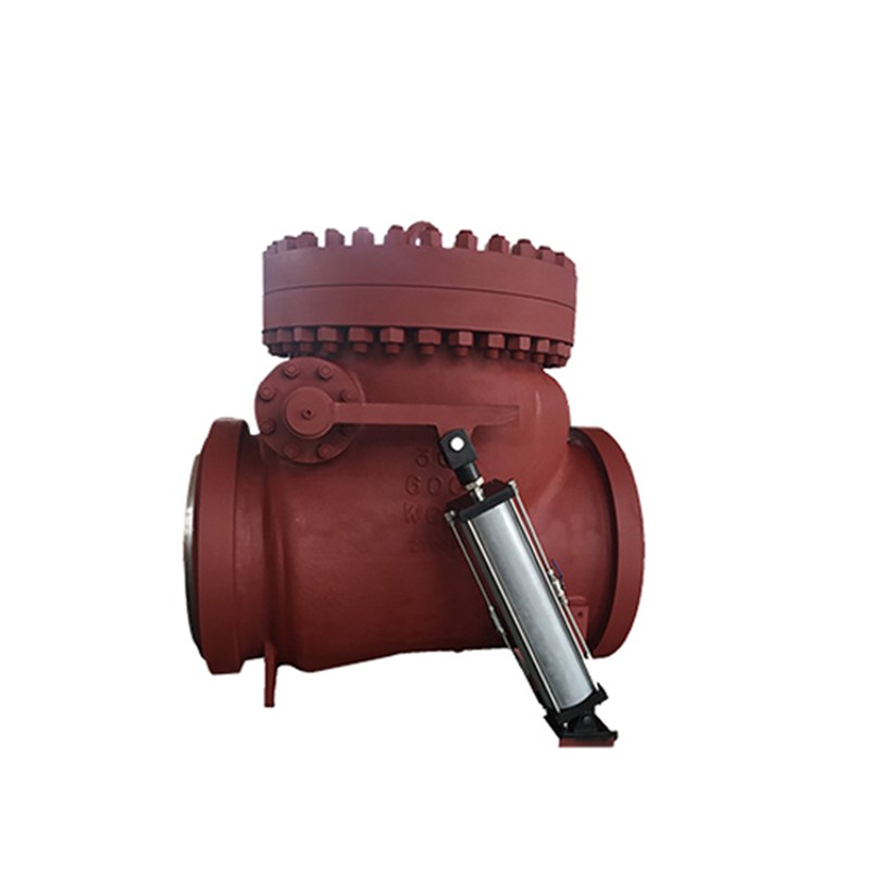 API 6D Swing Check Valve, A216 WCB, 30 Inch, 600 LB, BW Ends