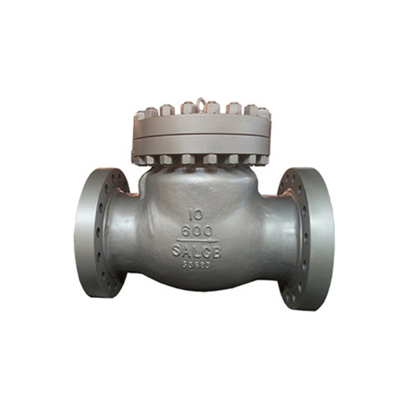 API 6D Swing Check Valves, A216 WCB, 10 Inch, CL600, RTJ, BB