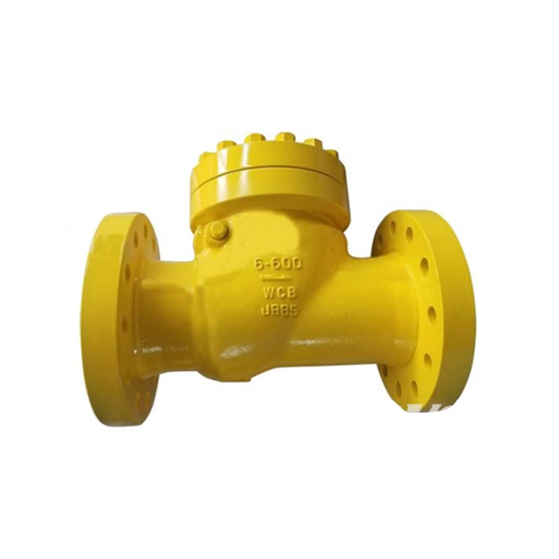 API 6D Swing Check Valves, ASTM A216 WCB, 6 Inch, CL600, RF