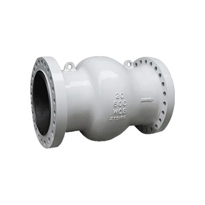 ASME B16.34 Axial Check Valve, ASTM A216 WCB, 20 IN, 600 LB