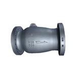 ASME B16.34 Axial Flow Check Valve, A216 WCB, 12 Inch, CL600