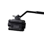 ASME B16.34 Ball Valve, 3 PC, ASTM A105N, 3/4 × 1/2 IN, CL600, SW
