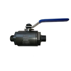 ASTM A105 Ball Valve, A105, 3/4 IN, PN16, Extended Nipples