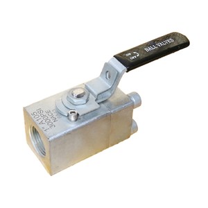 ASTM A105 Ball Valves, ASME B16.34, 1 Inch, 3000 PSI, 2 PCS