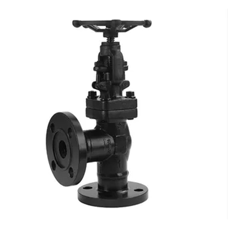 ASTM A105N Angle Globe Valve, API 602, DN32, PN40, 1-1/4 IN