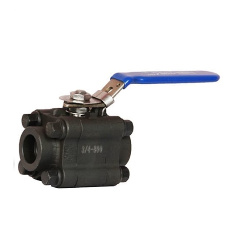 ASTM A105N Ball Valve, ASME B16.34, 3/4 Inch, 800 LB, Lever