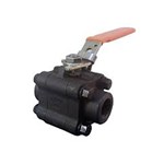 ASTM A105N Ball Valves, ASME B16.34, 1/2 IN, CL800, 3-piece