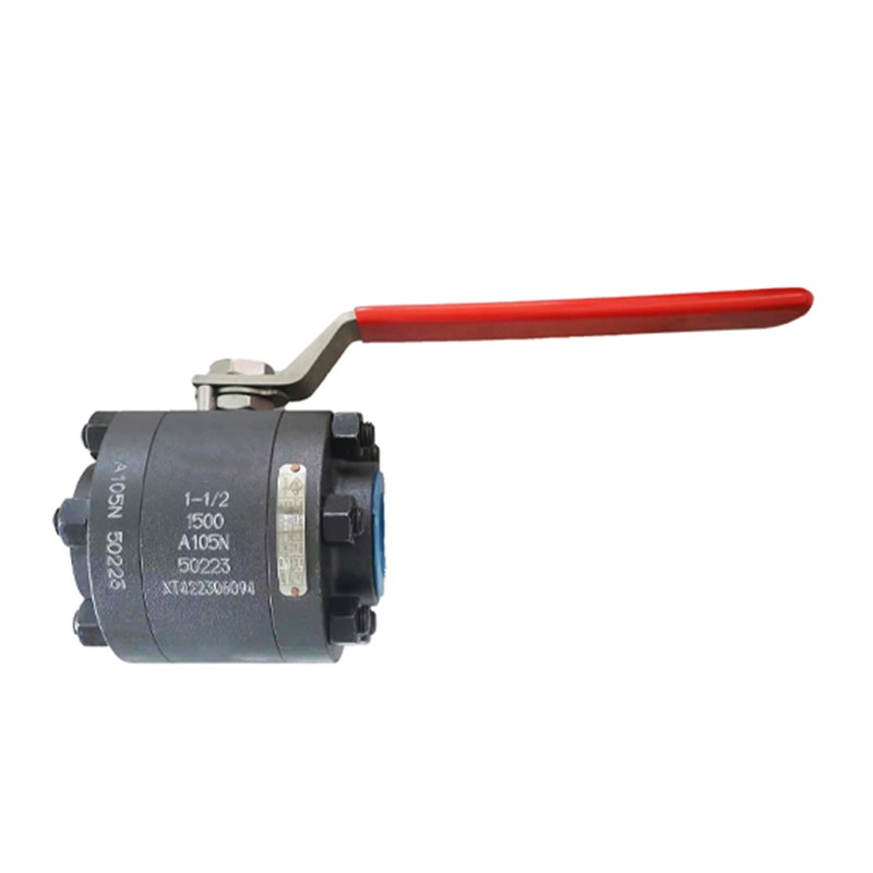 ASTM A105N Ball Valves, Carbon Steel, 1-1/2 IN, CL1500, 3 PC
