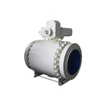 ASTM A105N Trunnion Ball Valves, API 6D, Electric, Custom