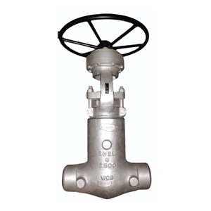 ASTM A182 F304 Gate Valves, API 602, 6 Inch, CL2500, PSB, BW