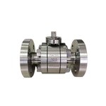 ASTM A182 F304 Metal Seated Ball Valve, API 6D, DN20, PN100