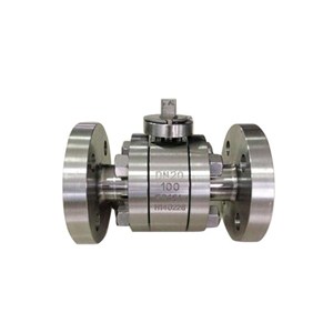ASTM A182 F304 Metal Seated Ball Valve, API 6D, DN20, PN100