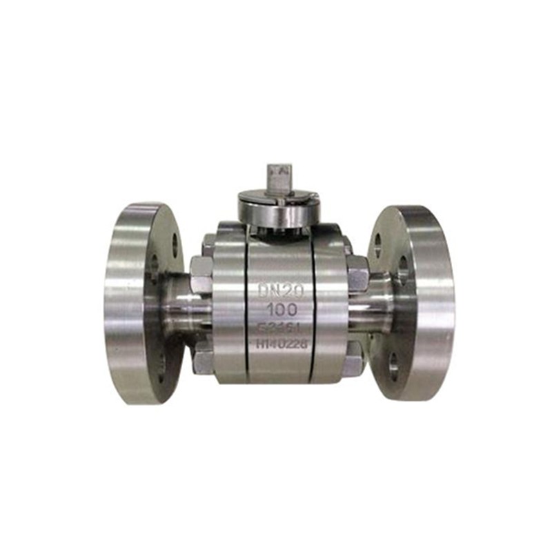 ASTM A182 F304 Metal Seated Ball Valve, API 6D, DN20, PN100