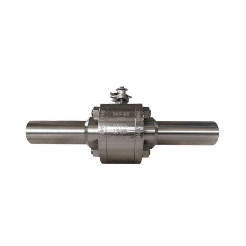 ASTM A182 F304L Ball Valve, ASME B16.34, 2 * 1-1/2 IN, CL800