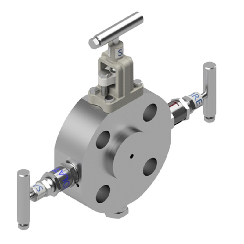 ASTM A182 F316 Monoflange Valve, Needle Type, CL900 LB, DBB