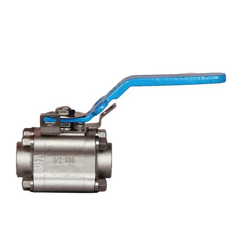 ASTM A182 F316L Ball Valve, ASME B16.34, 1/2 IN, CL800, SW
