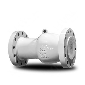 ASTM A216 WCB Axial Check Valve, API 6D, 8 Inch, 900 LB, RF
