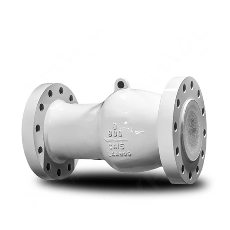 ASTM A216 WCB Axial Check Valve, API 6D, 8 Inch, 900 LB, RF
