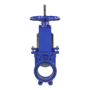 ASTM A216 WCB Knife Gate Valve, Carbon Steel, DN80, PN10, RS