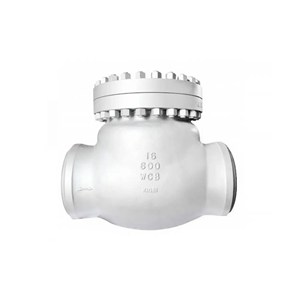 ASTM A216 WCB Swing Check Valve, BS 1868, 16 Inch, CL600, BW
