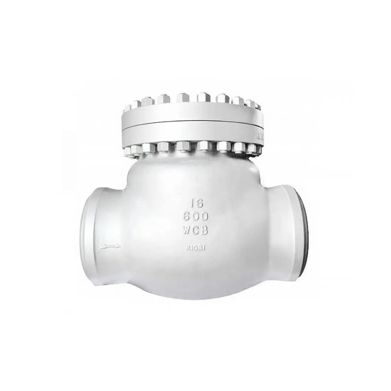 ASTM A216 WCB Swing Check Valve, BS 1868, 16 Inch, CL600, BW