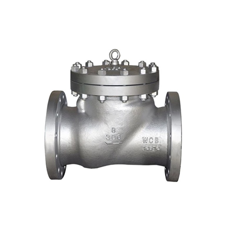 ASTM A216 WCB Swing Check Valves, API 6D, 8 Inch, CL300, RF