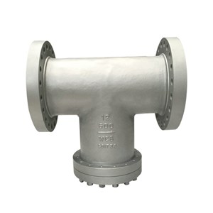 ASTM A216 WCB T Strainer, ASME B16.34, 12 Inch, CL600 LB, RF