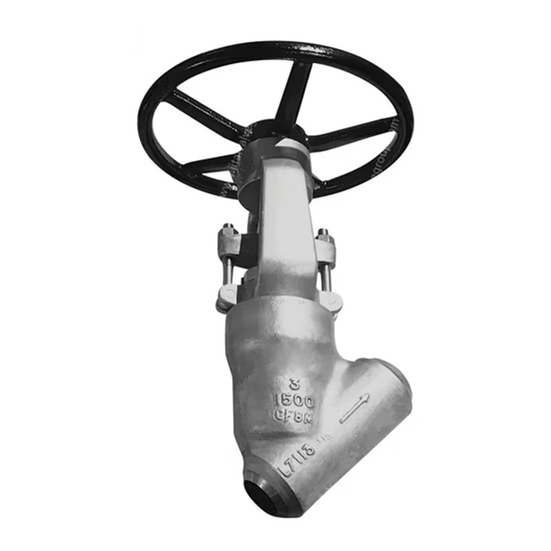 ASTM A216 WCB Y Globe Valve, BS 1873, 3 IN, CL1500, PSB, BW