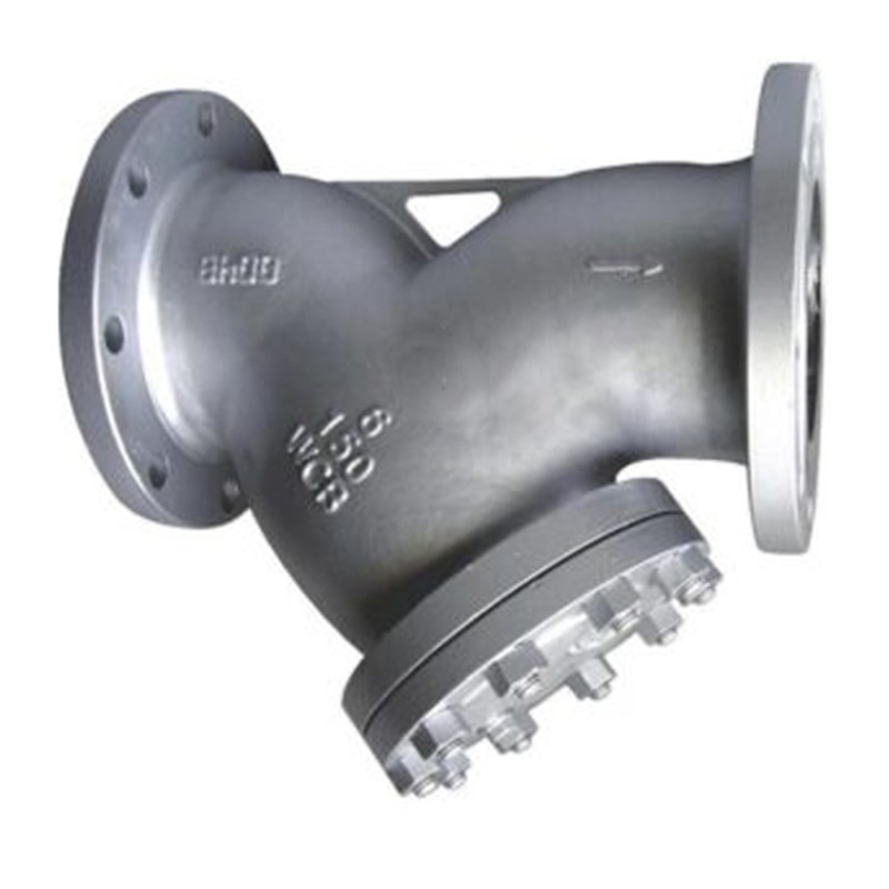 ASTM A216 WCB Y Strainers, ASME B16.34, 6 Inch, 150 LB, RF