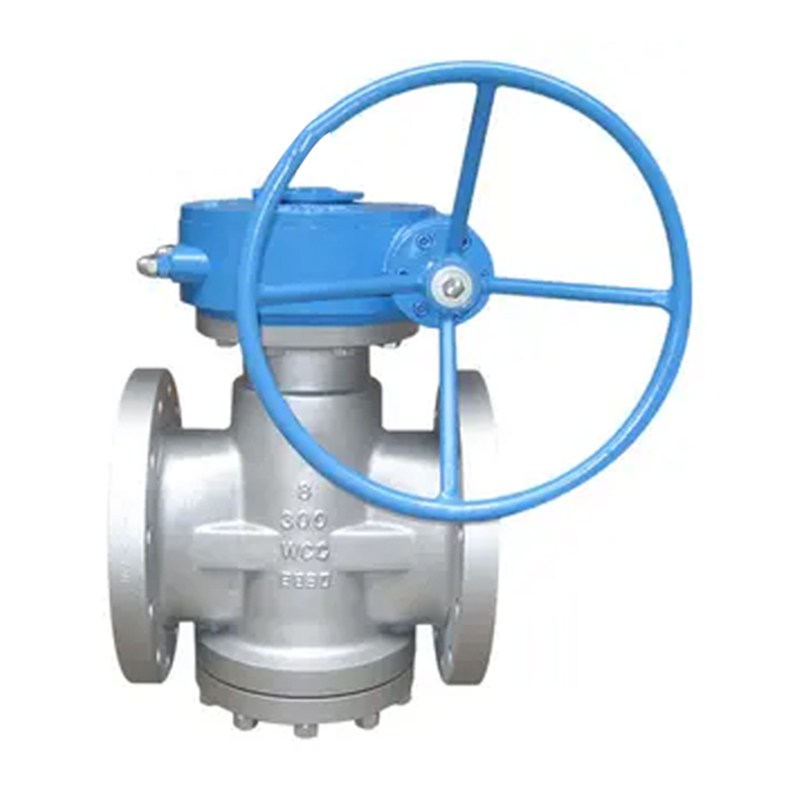 ASTM A216 WCC Lubricated Plug Valve, API 6D, 8 IN, CL300, RF