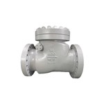ASTM A217 C12 Swing Check Valve, API 6D, 14 Inch, CL600, RF