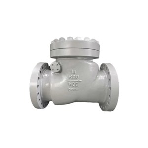 ASTM A217 C12 Swing Check Valve, API 6D, 14 Inch, CL600, RF